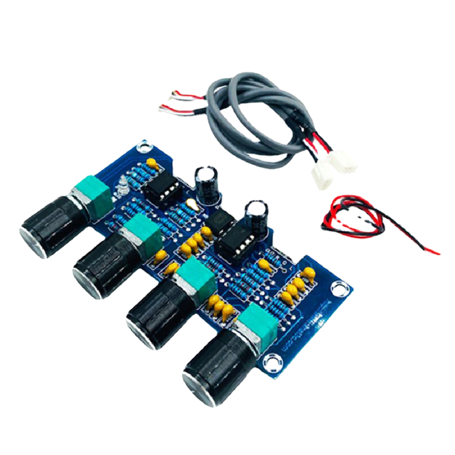 NE5532 Tone Board preamp Pre-amp With treble bass volume adjustment pre-amplifier Tone Controller For amplifier Board