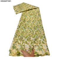 Date Nigérian Mode Fleur Broderie Sequin Guipure Dentelle Tissu Africain Ankara Guipure Cordon Dentelle Tissu Avec Paillettes