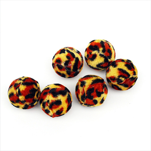 Palline Giocattolo Ecologiche in Plastica per Gatti, Motivo Leopardato, Palla Interattiva per Gatti - Product Image 4