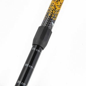 Bâton de marche en alliage d'aluminium avec poignée en T, bâton de randonnée à trois sections, béquille de marche extérieure, bâton de voyage - Product Image 3