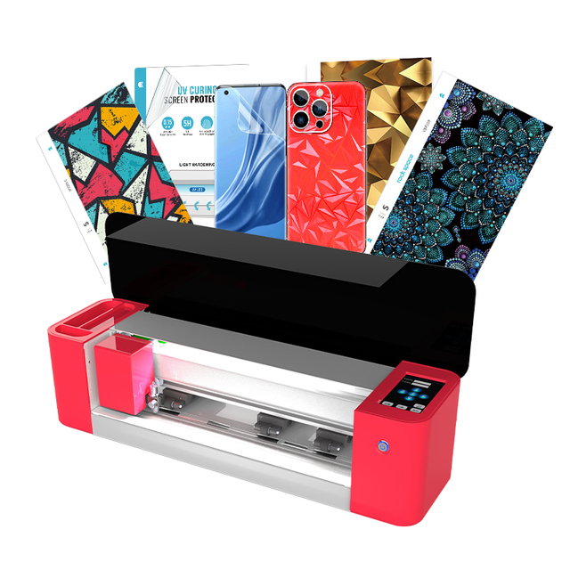 Screen Protector Cutting Machine Mobile Phone Hydrogel Film Cutting Machine Hammer-proof Back Front Protect Movie Smart Cutter