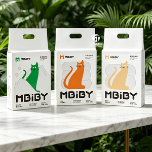 Custom Cat Litter Packaging <b>Bags</b> | 6L 10L 20L Flat Bottom Moisture Proof <b>Vacuum</b> <b>Bags</b> with Handle & Tear Notch - Product Image 6