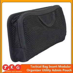 Tactical Breathable Admin Pouch Mesh Pocket Modular Organizer Utility Insert <b>Bags</b> Fastened by Hook Made of Durable Polyester - Product Image 2