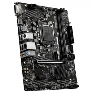 Placa base usada MSI <span class=keywords><strong>H410M</strong></span>-A PRO, con enchufe LGA 1200, compatible con procesador <span class=keywords><strong>Intel</strong></span> Core de 10. ª generación, Pentium Gold y Celeron - Product Image 4