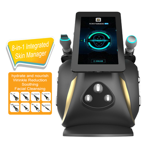 पेशेवर त्वचा देखभाल चेहरे प्रणाली मास्टर 8 में 1 पनबिजली त्वचा सौंदर्य चेहरे ऑक्सीजन बुलबुला डर्माब्रेशन सिस्टम डिवाइस - Product Image 3