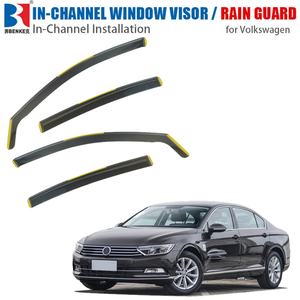 Viseras para Ventanas de Coche, Protección Contra la Lluvia, para Volkswagen Magotan |   Parasoles para Ventanas de Coche |   Accesorios Deflectores de Viento para Humo - Product Image 1