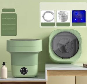 เครื่องซักผ้าขนาดเล็กพกพา 6 ลิตร สำหรับซักชุดชั้นใน แบบพับได้ ขายส่ง - Product Image 2