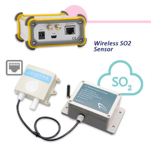 Capteur sans fil avec vanne Gaz Capteur sans fil SO2 Contrôle de la qualité de l'air Détecteur de gaz Alarmes Détecteur de fuite d'air - Product Image 1