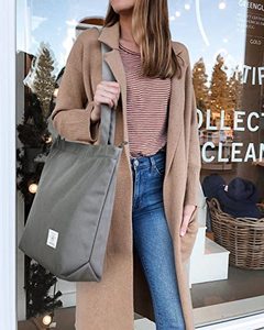 Custom <strong>Personalized</strong> Top-<strong>handle</strong> Heavy Duty Durable 100% Cotton <strong>Canvas</strong> Handbag Tote <strong>Bag</strong> With Zipper Pocket - Product Image 3