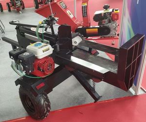 เครื่องตัดไม้แบบใช้น้ำมันเบนซิน เครื่องสับไม้ซุง เครื่องตัดท่อนไม้ เครื่องแยกท่อนไม้ เครื่องตัดไม้ไฟฟ้า เลื่อยโซ่ยนต์ความเร็วสูงสำหรับใช้ในบ้าน - Product Image 6