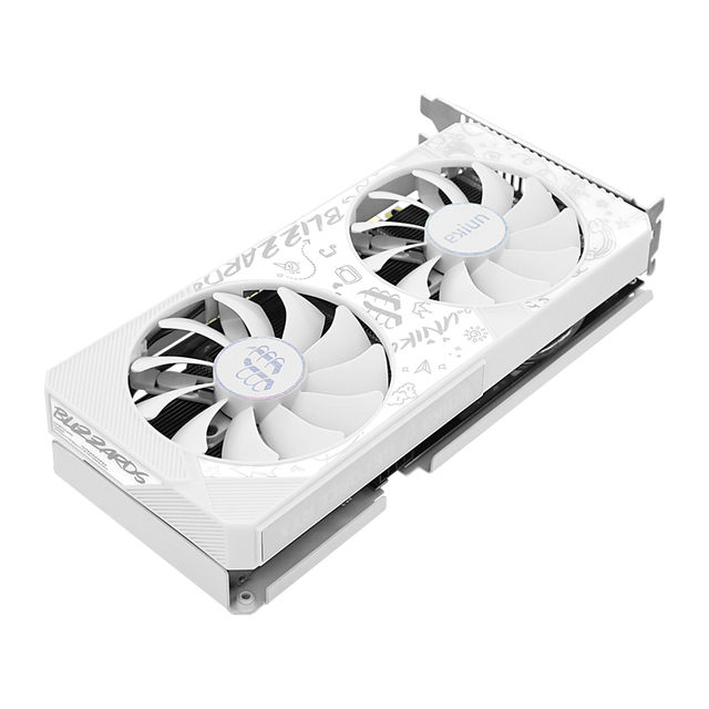AX Gaming RTX 4060  8GD6 V2 White Fan-Cooled Workstation Graphics Card