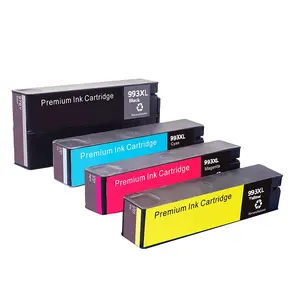 Kualitas Tinggi 993 XL Ink Cartridge untuk PageWide Color MFP 774dn/DNS Printer Inkjet Cartridge 993 XL