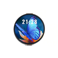 ESP32-C6 1.32 inç AMOLED Yuvarlak Dokunmatik Ekran Geliştirme Kartı, 466*466 Piksel, QSPI Arayüzü, Wi-Fi 6 ve 5'i Destekler