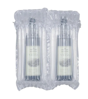 Nouveaux sacs à colonnes d'air gonflables transparents en plastique pour l'emballage de fruits, de lait en poudre, pour l'expédition protectrice des bouteilles de vin