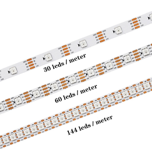 ไฟ LED แบบเส้น CE RoHS WS2813 RGBIC 5V ต่อต่อได้ รีเซ็ตได้ ไฟ LED พิกเซลแบบดิจิตอล สำหรับยุโรป ขายส่ง ม้วนละ 5 เมตร - Product Image 6