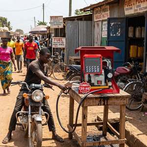 Distributeur de carburant diesel mobile portable haute précision avec enrouleur de tuyau et <span class=keywords><strong>pistolet</strong></span> de remplissage automatique - Product Image 2