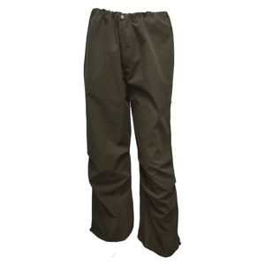 Nuovi Pantaloni da Lavoro Elasticizzati alla <span class=keywords><strong>Moda</strong></span> a <span class=keywords><strong>Vita</strong></span> <span class=keywords><strong>Bassa</strong></span>, Pantaloni Cargo a Gamba Larga in Cotone Tessuto per Donna - Product Image 6