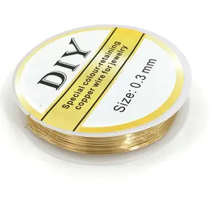2021 fili rotondi placcati oro 14K fili morbidi o mezze dimensioni del film duro da 0.3mm a 1.0mm venduti da Rolls - Product Image 1