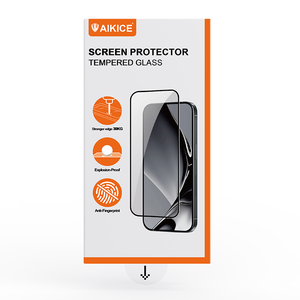 Aikice giấy ma thuật hộp dễ dàng cài đặt HD bảo vệ màn hình cài đặt Kit bụi miễn phí kính cường lực cho iphone17 16 15 Pro Max - Product Image 6