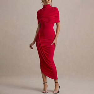 SHENGFU gaun malam Formal untuk wanita, gaun malam mewah ukuran Plus ketat tanpa lengan ramah lingkungan untuk pesta kantor elegan untuk wanita - Product Image 2