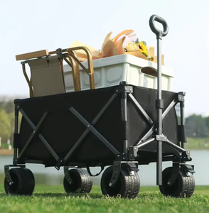 Customizable Cart OEM Extended <b>Table</b> <b>Adjustable</b> <b>Height</b> Foldable Sunshade Metal Four-Wheel 198.4kg Load Capacity Outdoor Use - Product Image 3