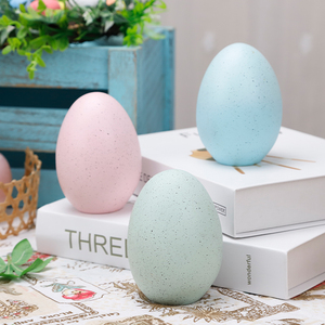 ديكورات بيض عيد الفصح اللطيفة بتخفيضات كبيرة من Redeco ، نحت عيد الفصح ، تماثيل بيض عيد الفصح الملونة ، ديكورات سطح المكتب - Product Image 6