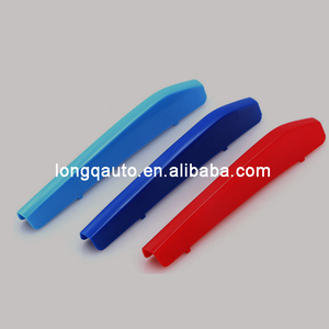 LONGQ AUTO ABS Bande de garniture de calandre tricolore pour M Sport F30/F10/Z4/E89/X5/X6/X3/X4/X1/F15/F16/GT/E70/E90 - Product Image 3