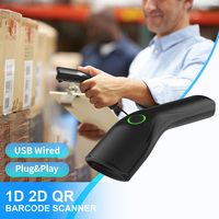 Escáner de Códigos de Barras 2D Xincode, Escáner de Códigos QR con Cable, CMOS, Escaneo Automático para Venta, Supermercado, Almacén X-760H