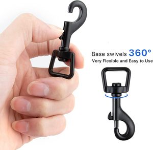 Milkary Pcs Bolt <b>Snap</b> <b>Hooks</b> For Dog Leash Clips Metal Heavy Duty Swivel <b>Snap</b> <b>Hook</b> Dog Leash Hardware Pet Hardness Key Chain Clas - Product Image 5