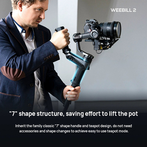 <span class=keywords><strong>Zhiyun</strong></span> <span class=keywords><strong>WEEBILL</strong></span> <span class=keywords><strong>2</strong></span> Gimbal para cámara DSLR Cámaras sin espejo Estabilizador de video profesional para DSLR y cámara sin espejo - Product Image 5
