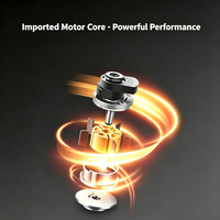 Lijadora Neumática Profesional de 5 Pulgadas (125 mm) con Autoaspiración, 12000 RPM, Alta Velocidad, Órbita de 2.5 mm, para Pulir Automóviles