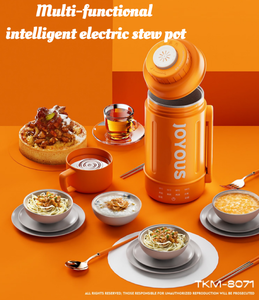 กาต้มน้ำไฟฟ้าอัจฉริยะพร้อมการควบคุมอุณหภูมิสำหรับต้มโจ๊กต้มน้ำและหม้อต้มชาพาสต้า - Product Image 4