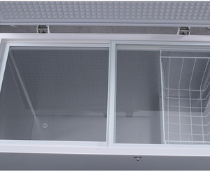 210L直流太阳能冰柜12V/24v商用家用单冰箱压缩机滑顶开放式卧式深箱冰柜 - Product Image 6