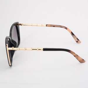 OEM New Trendy SP10326 UV400 Protection Full Rim Square Women <b>Sunglasses</b> with metal temple Outdoor Use Fashion - Product Image 4