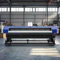 Imprimante UV grand format 3,2 m 2 I3200/xp600 rouleau à rouleau, imprimante à sublimation éco-solvant, impression de bannières flexibles et d'autocollants