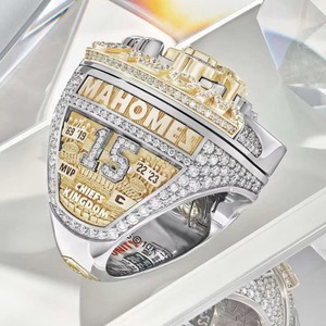 Bague de championnat des Kansas City Chiefs 2024 Super Bowl officielle MVP Mahomes Bijoux unisexes en alliage - Product Image 2