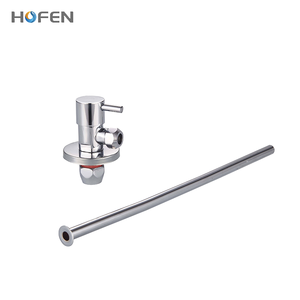 Ensemble de robinets d'angle en laiton pour salle de bain, couleurs assorties, haute qualité, eau chaude et froide, pour lavabo, salle de bain et cuisine - Product Image 3