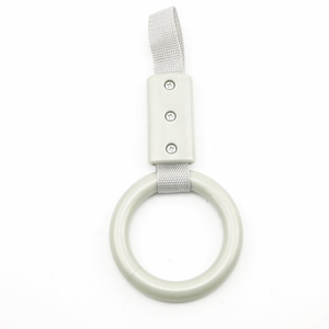 Auso-Racing Car Safety Pull Ring Aluminum Alloy Red Blue Black White Universal <b>Interior</b> <b>Accessory</b> - Product Image 2