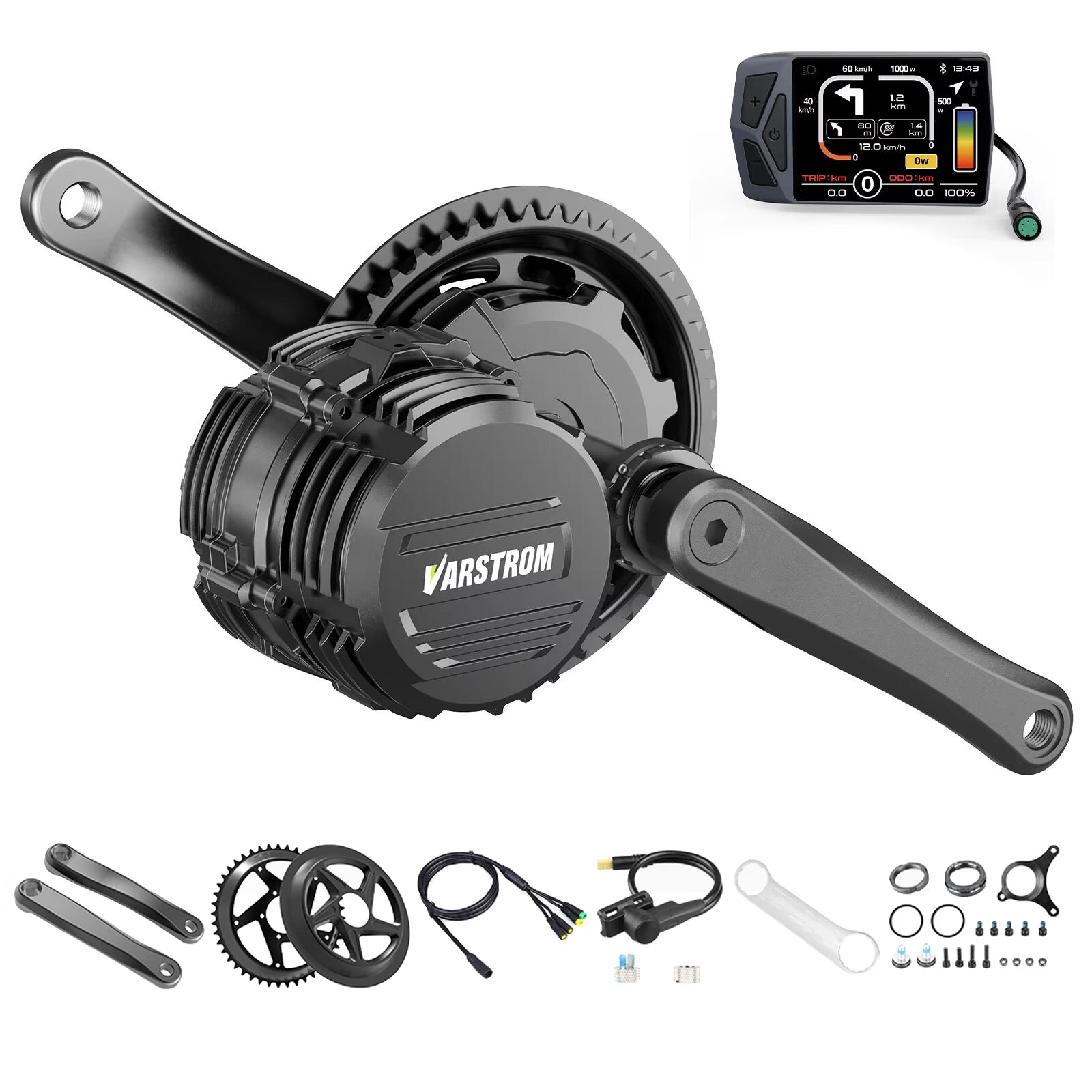 TSDZ 8 Tongsheng 750W 48V Electric Bike Conversion Kit with