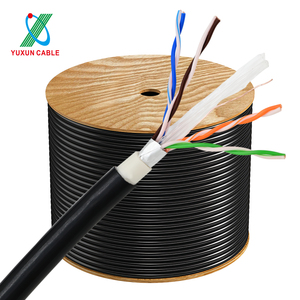 <span class=keywords><strong>Câble</strong></span> Réseau LAN Extérieur Intérieur Haute Vitesse Blindé CAT 6 FTP RJ45 avec Alimentation - Product Image 4