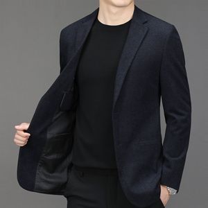 Trajes <span class=keywords><strong>para</strong></span> hombre <span class=keywords><strong>2022</strong></span> Slim Fit Navy Luxury Single Breasted Male Wedding Black Suit <span class=keywords><strong>para</strong></span> <span class=keywords><strong>novio</strong></span> Tuxedo Business - Product Image 4