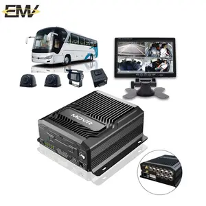 4CH 8CH Grabadora de video digital móvil CMSV6 1080P 720P Coche Autobús Camión Vehículo MDVR 4G Wifi Gps AI BSD Sistema de cámara DVR móvil