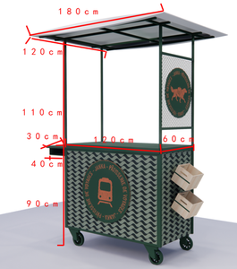 Manufacturer Well Made Multi-level Stepped Flower Display Racks <b>Outdoor</b> Movable Stall - Product Image 2