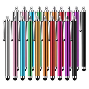 Promotional Cheapest Aluminum Metal Ballpoint Stylus <b>Pen</b> Cheap <b>Pen</b> Custom Logo Soft Rubber Touch Screens for Mobile Phone - Product Image 1