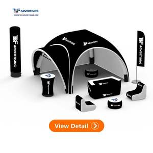 Satış etkinlikleri için ticari açık hava Marquee Gazebo hızlı dönüş şişme reklam çadırı - Product Image 3