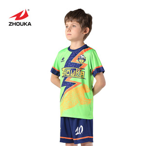 Soccer team uniform Mini personalized jerseys Football soccer jersey set for children - Product Image 2
