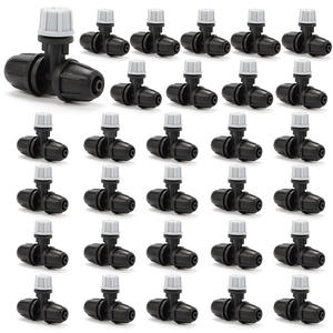 Système d'irrigation goutte-à-goutte <span class=keywords><strong>automatique</strong></span> pour jardin <span class=keywords><strong>avec</strong></span> 47 buses grises monobloc à trois voies verrouillables pour refroidissement - Product Image 5