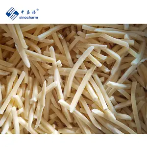 Sinocharm Wholesale Price 7mm French Fries IQF Potato Chips Frozen French Fries 7mm with BRC A