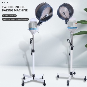 Appareil de soin capillaire 2-en-1 à vapeur et huile pour salon, vaporisateur de coiffure, modèle en cuir J15 - Product Image 2