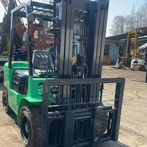 Great Quality and Cheap Price <b>Used</b> Mitsubishi FD30 3 Ton Diesel Forklift with Solid Tires Seated Operation in shanghai - Product Image 1